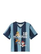 Nmmjakari Paw Nreg Poly Top Cplg Blue Name It