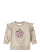 Nbfnilda Ls Sweat Bru Cream Name It