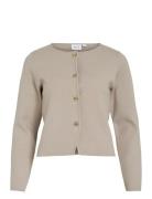 Vizarah L/S Cardigan/Ka Cream Vila