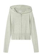 Nkfnullaria Ls Slim Sh Knit Wh Grey Name It