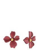 Lilly Earring Burgundy By Jolima