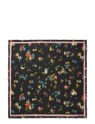2287 Silk Scarves, Small Scarf Black STINE GOYA