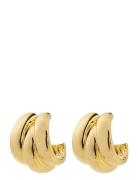 Damia Earrings Gold-Plated Gold Pilgrim