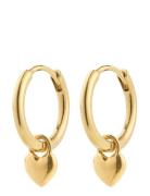 Alaia Earrings Gold-Plated Gold Pilgrim