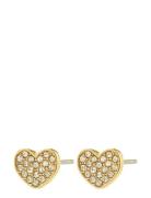Emmett Earrings Gold-Plated Gold Pilgrim