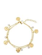 Amalfi Double Layer Bracelet Gold By Jolima