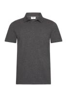 Stretch Cotton Polo T-Shirt Grey Filippa K