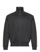 Contrast Tape Trk Jkt Black Fred Perry
