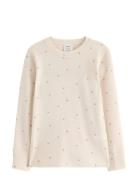 Top Merino Wool Aop Cream Lindex