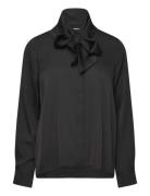 Miki Silk Blouse Black Ahlvar Gallery