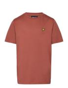 Plain T-Shirt Orange Lyle & Scott