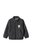 Fleece Jacket Helge Black Wheat