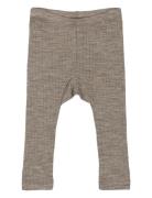 Merino Wool Legging Brown Mikk-line