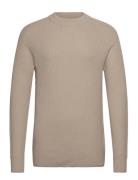 Cfkristian Raglan Rib Crew Nec Beige Casual Friday
