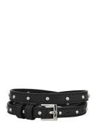 Nappa Stud Aria Belt Black Becksöndergaard