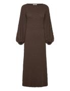 Srgizelle Midi Dress Brown Soft Rebels