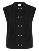 Creroka Knit Slipover Black Cream