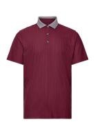 Mattr Stripe Jacquard Polo Burgundy PUMA Golf