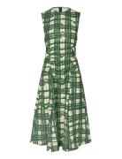 2429 Checkered Cady, Sleeveless Gat Green STINE GOYA