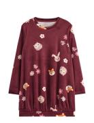 Tunika I Velour Red Lindex