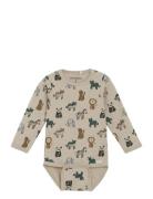 Body Ls Aop Beige Minymo