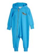 Dog Emb Baby Sie Blue Mini Rodini