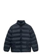 Quilted Jacket Navy Mango