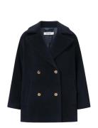 Belfast Coat Navy Nué Notes