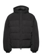 Hooded Puffer Jacket Black HAN Kjøbenhavn