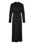 Gathered Raglan Dress Black Filippa K