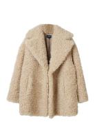 Shearling Coat Beige Lexington Clothing