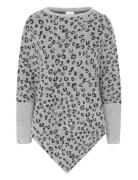 Kamolly Poncho Grey Kaffe