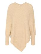 Kavinnie Poncho Beige Kaffe