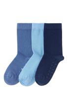 Sock 3 P Sb Solid Antislip Patterned Lindex