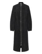 Kbbeverly Denim Dress Grey Karen By Simonsen