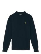 Cotton Crew Neck Jumper Navy Lyle & Scott