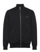 Zip Sweatshirt Black Fred Perry