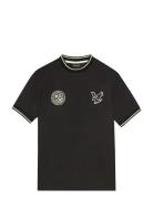 Football T-Shirt Black Lyle & Scott