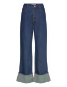 Msbora Fold Up Pant Blue Minus