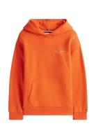 Mini Corp Hoodie Orange Tommy Hilfiger