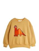 Dino Application Red Sweatshirt Yellow Mini Rodini
