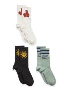 Camp Rodini 3-Pack Socks White Mini Rodini