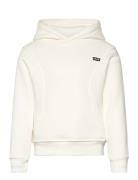 Levi's® Batwing Patch Thumbhole Pullover Hoodie Cream Levi's
