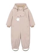 Matwisti Fleece Lined Snowsuit. Grs Pink MINI A TURE