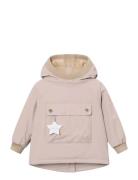 Matbabywen Fleece Lined Winter Anorak. Grs Pink MINI A TURE