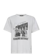 Mmlivia O-Ss Tee White MOS MOSH