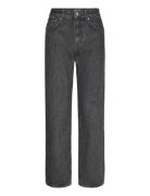 High Waisted Cropped Jeans Black Filippa K