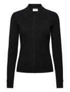 Ribbed Knit Shirt Black Filippa K