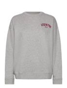 Logo Sweatshirt Grey Lexington Clothing