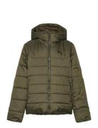 Ess Hooded Padded Jacket Khaki PUMA